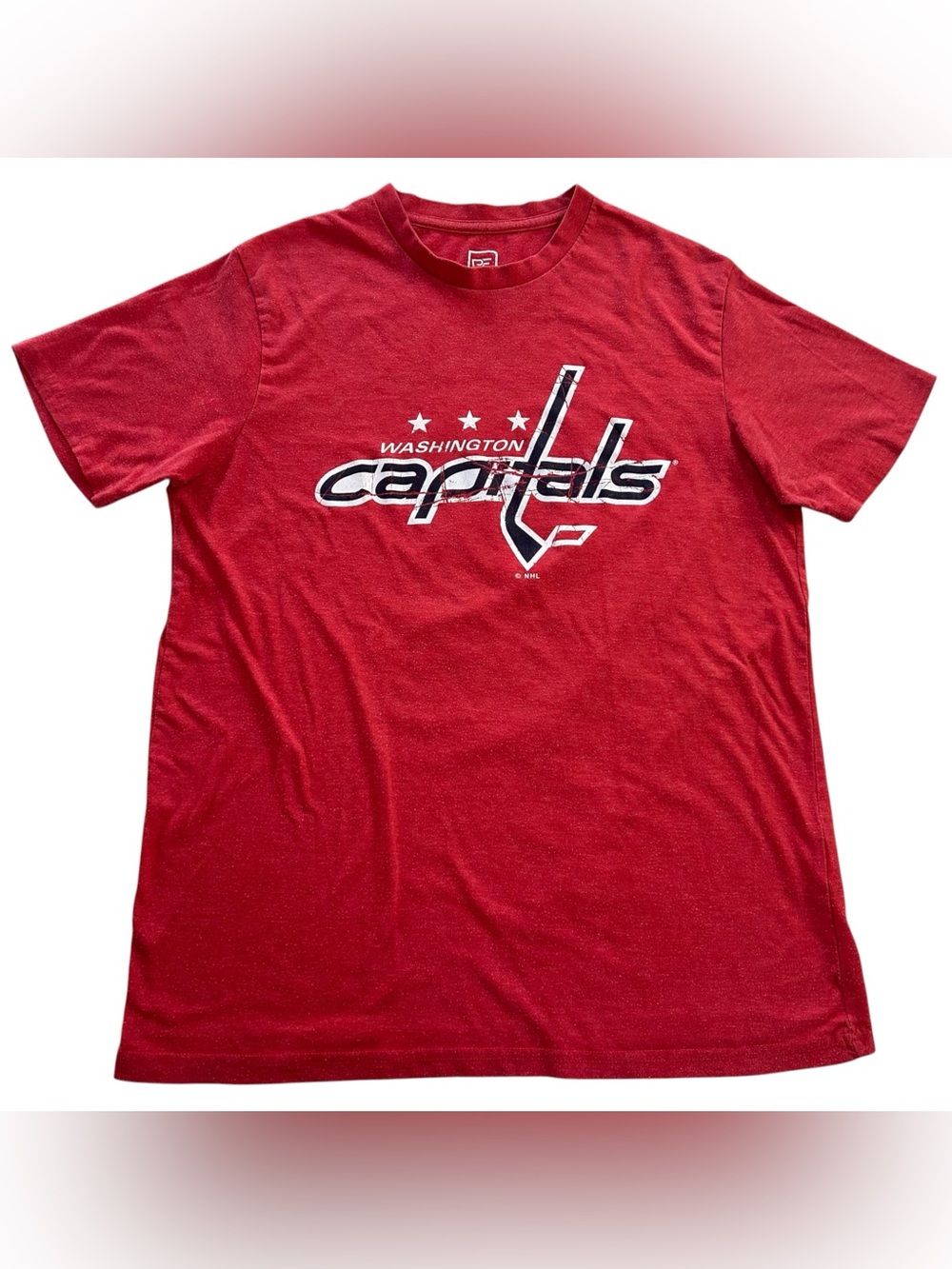 Washington Capitals #8 Alexander Ovechkin Pro Edge Men’s L T-Shirt Jersey Red